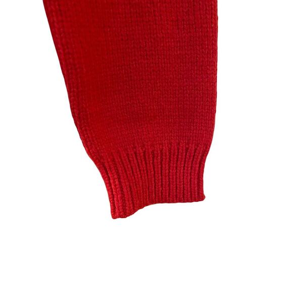 NWT Marine Layer Womens Archive Alpine Sweater Red Fair Isle Retail $158 size XS - Picture 5 of 9